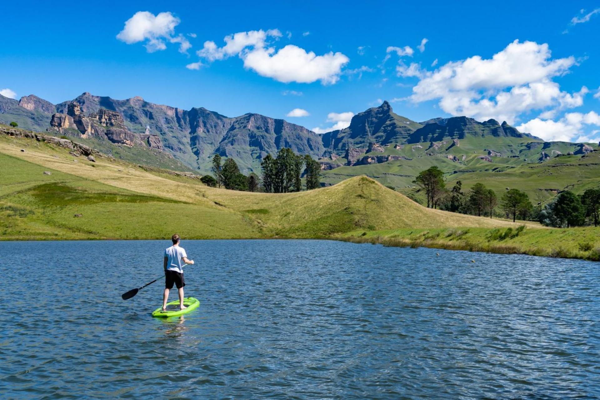 Gooderson Leisure Riverbend Chalets Self Catering And Timeshare Gold Crown Resort Drakensberg Eksteriør billede